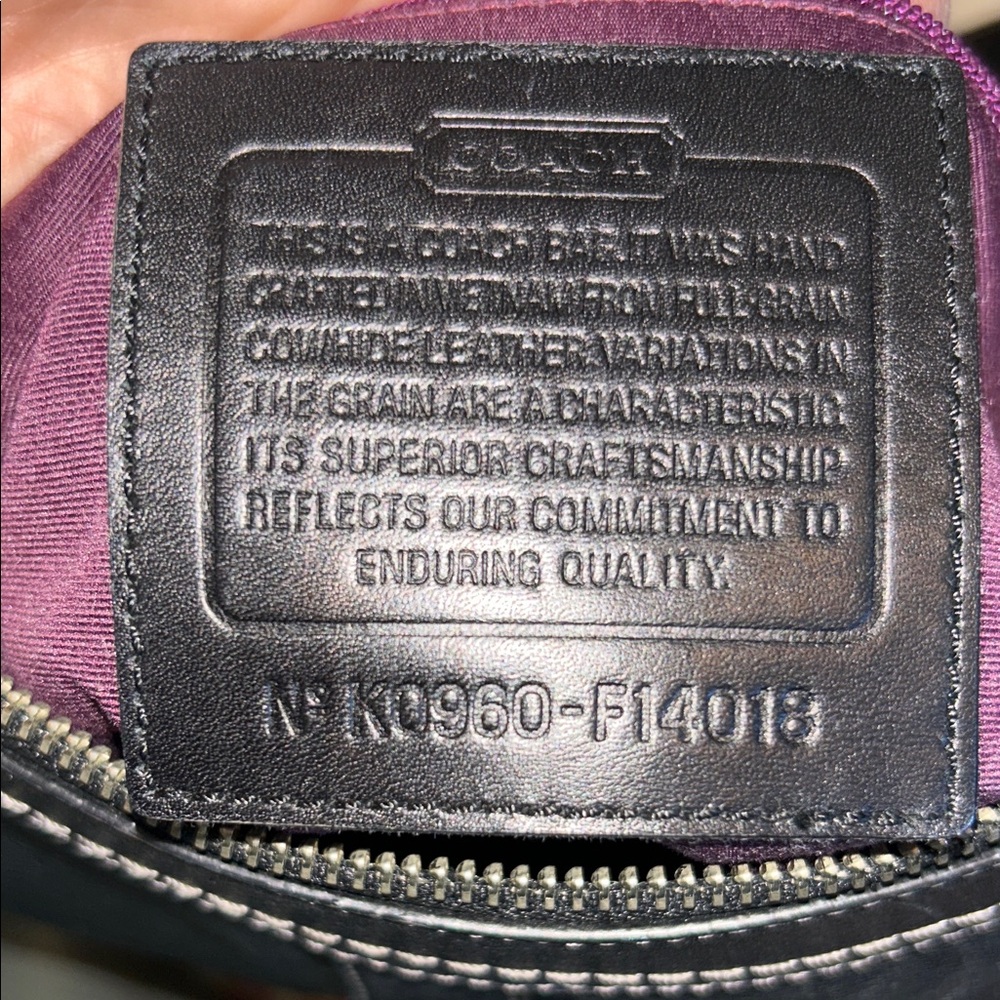 Coach Black Crossbody Bag - Picture 9 of 11